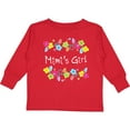 thumbnail image 3 of Inktastic Mimis Girl- bright flowers Girls Long Sleeve Toddler T-Shirt, 3 of 5