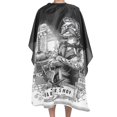 thumbnail image 2 of Waterproof Hair Salon Apron Anti-Static Cutting Cape 150 x 135 cm, 2 of 3