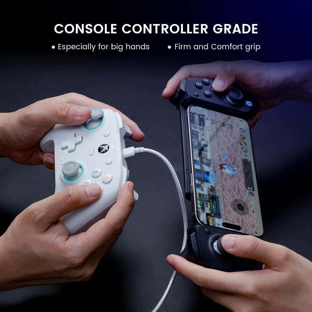 Control con Cable GameSir G8+, 500mAh, Giroscopio de 6 Ejes, Personalizable, Compatible con Switch, iOS, Android, PC 7