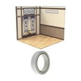 thumbnail image 1 of Esquirla 1/12 Backdrop Background Organizer Show for Action Figures Dolls Diecast Car Study Room, 1 of 8
