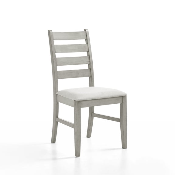 New Classic Furniture Pascal Ladderback Dining Chairs (Set Of 2) - Driftwood Gray