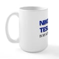 thumbnail image 2 of CafePress - Nikola Tesla Is My Superhero Large Mug - 15 oz Ceramic Large White Novelty Mug, 2 of 6