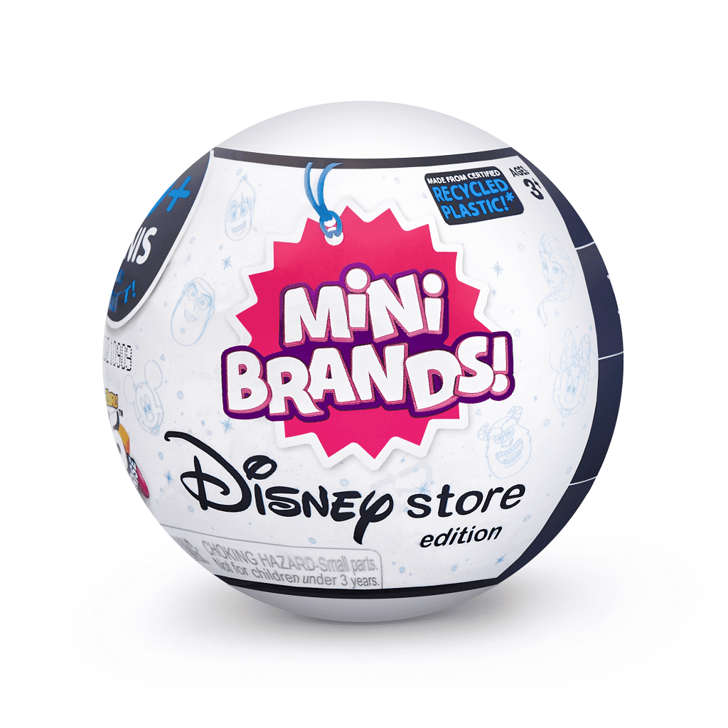 5 Surprise Mini Disney Brands Series 1 Mystery Capsule Real Miniature Disney Brands Collectible Toy By Zuru
