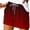 Red, variant on Summer shorts for Women Clearance Plus Size Comfy Drawstring Casual Elastic Waist Pocket Loose Shorts Pants L