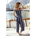 thumbnail image 3 of LASCANA Women's Wrap Look Jumpsuit, 3 of 5