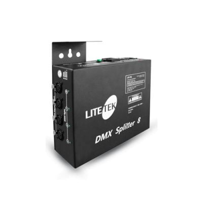 SPLITTER LITE TEK DMX SPLITTER 8 1 Entrada 8 Salidas LITE TEK DMX SPLITTER 8