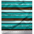 thumbnail image 1 of Soimoi Georgette Viscose Fabric Horizontal Stripe Decor Fabric Printed Yard 42 Inch Wide, 1 of 3