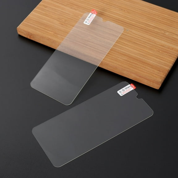 WESIEVYA 2Pcs Screen Protector Glass For Cell Phone 15.1 x 6.9 x 0.02in