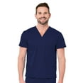thumbnail image 1 of EL9605 V-Neck Scrub Top for Men & Women | Perfect for Medical, Dental, Veterinary Navy X-Small, 1 of 4