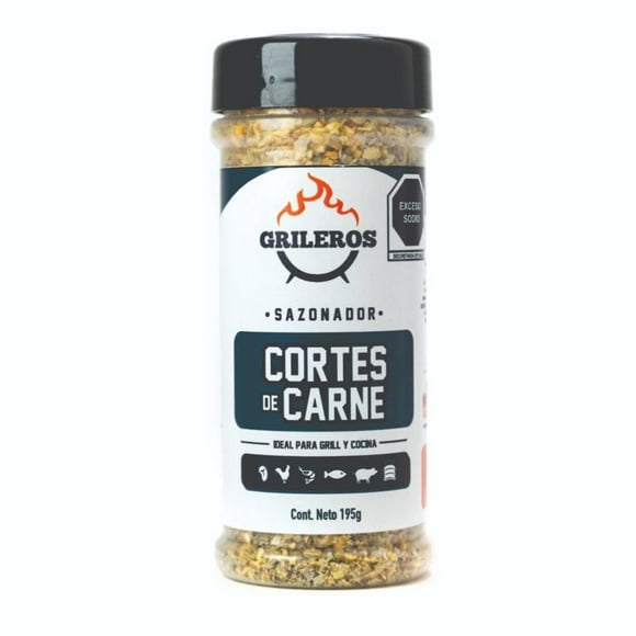 Sazonador Grilleros para cortes de carne195 g
