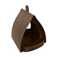 thumbnail image 1 of Bird Feeder Open Design Hanger With Top Hook | Hut Shape Hangable Wild Bird Feeders | For Outside Garden Balcony Winter Squirrel, 1 of 8