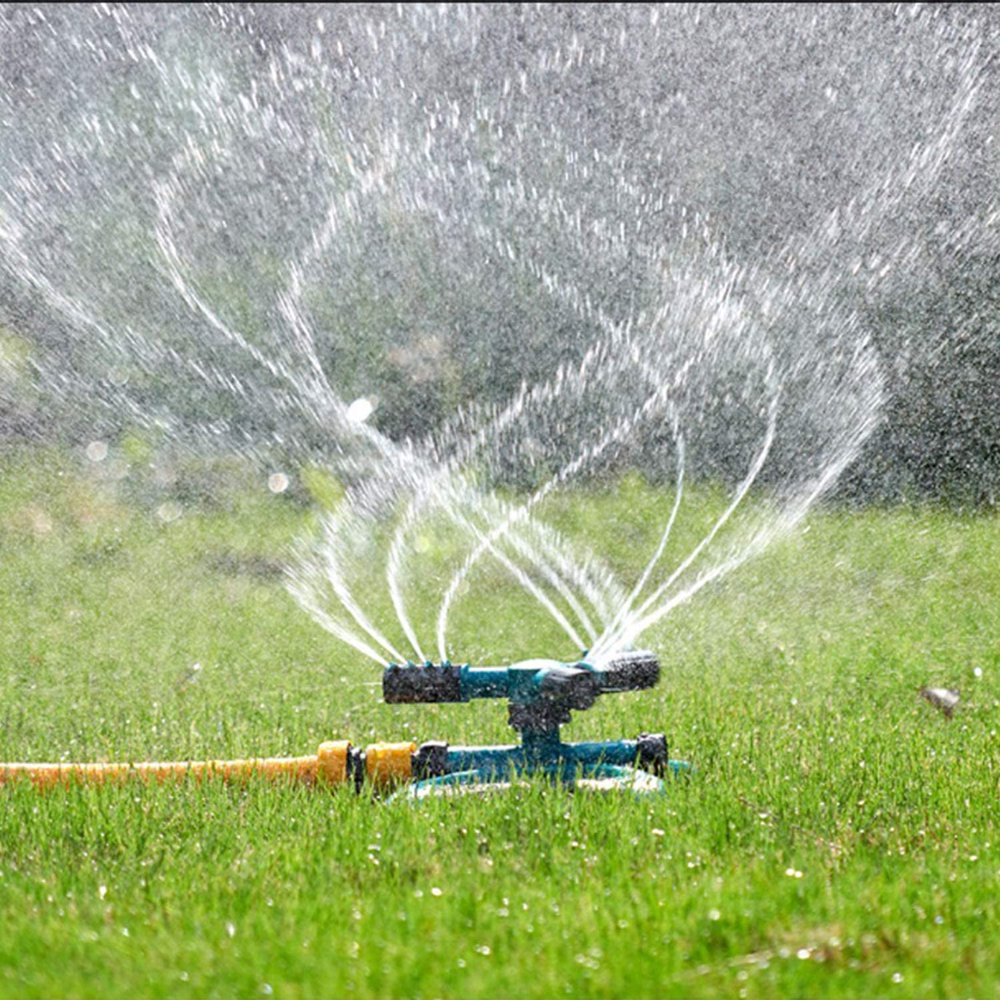 Toyify Garden Yard Sprinkler, 360 Degree Rotating Water Sprinkler for