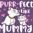 thumbnail image 3 of Disney - The Aristocats - Purr-fect Like Mummy - Toddler & Youth Girls Short Sleeve Graphic T-Shirt, 3 of 5