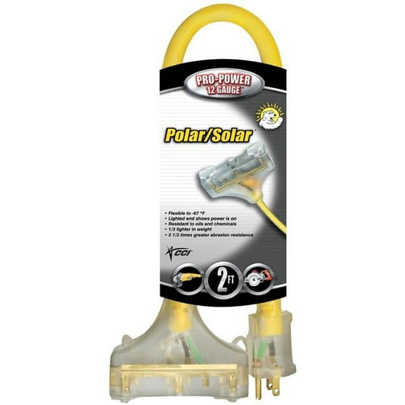 3-Way 2' Tri-Source Allweather Cord Lighte