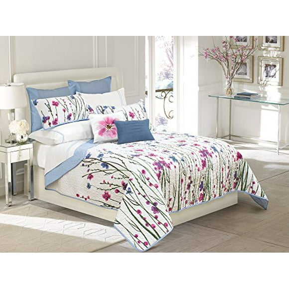 Safdie & Co 60111.2T.14 Collection Sabrina Ensemble de Courtepointe 3 Pcs, Twin