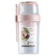 thumbnail image 2 of HLONK Récipient à Céréales et Lait en Déplacement Double Couche Récipient Alimentaire de Randonnée Tasse à Collation camping et RV Stockage et Organisation à Emporter Tasse pour Yaourt Croquant Récipient 560/760ml, 2 of 8