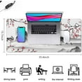 thumbnail image 5 of Cherry Blossom Mouse Pad Extended Gaming Mouse Pad (35.4x15.7 in) Large Sakura Non-Slip Rubber Base Desk Protector with Stitched Edges Japanese Full Desk Mousepad XXXL, 5 of 6