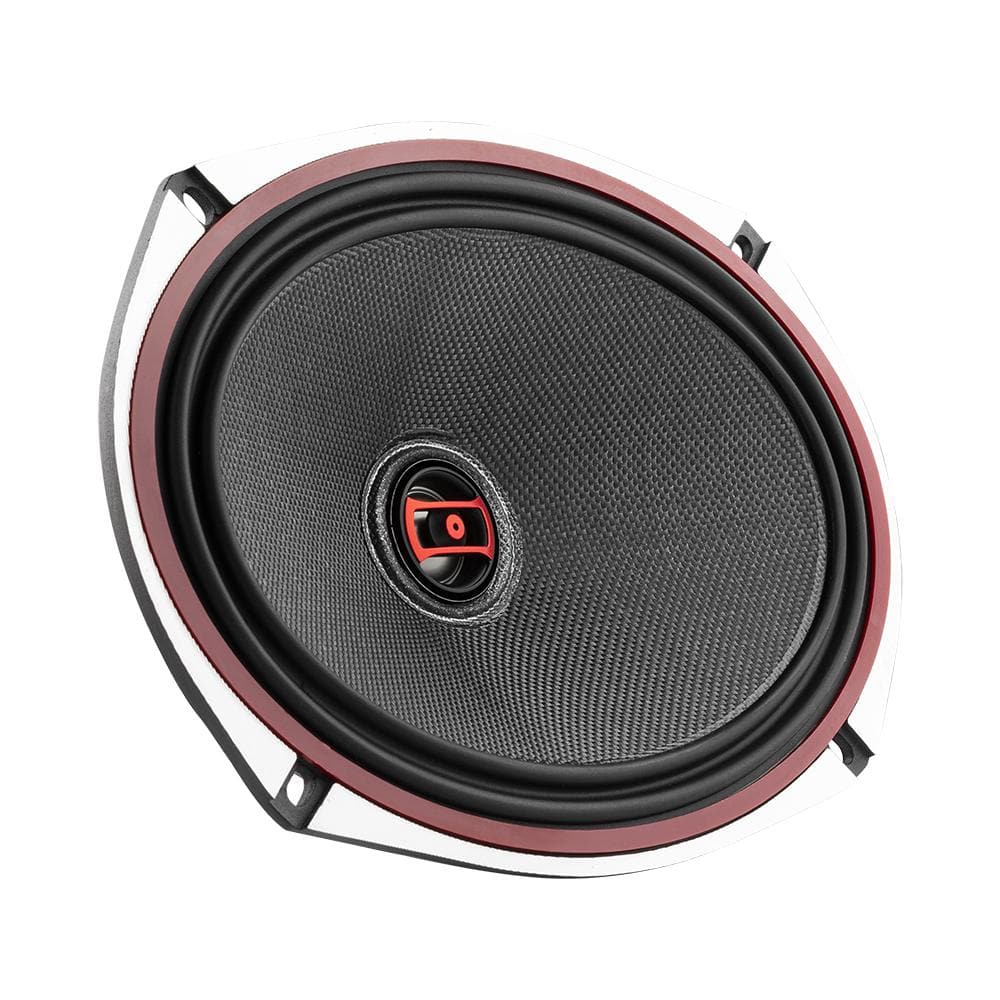 DS18 EXL-SQ6.9 560 W Max 6" x 9" 2-Way 3-Ohm Stereo Car Audio Coaxial Speakers - image 3 of 7