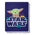 thumbnail image 7 of Mandalorian Snack Is The Way Silk Touch Sherpa Blanket, 40 x 50 inches, 7 of 7