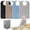 Gray, variant on Pozico 4 Pack Adult Bibs, Washable Waterproof Clothing Protector with Crumb Catcher for Men Women Elderly, 30x18 Inch Upgraded Fabric, Blue