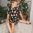thumbnail image 4 of Balery French Bulldog Conjunto de Pijama Infantil de Manga Corta con Estampado – Ropa de Dormir de Algodón Suave-XX-Large, 4 of 6