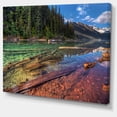 thumbnail image 2 of Beautiful View of Mountain Lake - Extra Large Landscape Canvas Art Print, 2 of 4