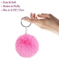 thumbnail image 4 of Keychain 8 Pcs  Keychain  Alarm Bottle Opener Whistle Pom Pom Keychain Travel Keychain for Women, 4 of 7