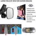 thumbnail image 3 of CHAO Espejo para Coche para Bebé, Espejo Retrovisor para Coche para Bebé con Rotación de 360°, Espejo Retrovisor para Bebé con Clip, Asiento Trasero con Monitoreo para Bebé, Asiento Trasero de Segurid, 3 of 5