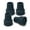 Black, variant on Top Glides 4PCS Universal Cane Replacement Rubber Tips (Gray)