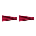 thumbnail image 3 of Wweixi Bandes Élastiques pour Cheveux Confort et Haute Élasticité Absorption de la Sueur 22 Rouge Violacé 1 2Set, 3 of 6
