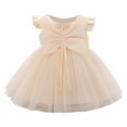 thumbnail image 2 of Delliss Toddler Baby Girl Tutu Tulle Dress Butterfly Princess Dress Fluffy Summer Casual Party Dresses 6M-3Y, 2 of 9
