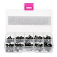 thumbnail image 4 of 100pcs Rod Repair Kit Mixed Size Fishing Rod Fishing Rod Building Fishing Guides Fishing Rod Guide Ring Line Ring Tips 3.1-4.6mm, 4 of 9