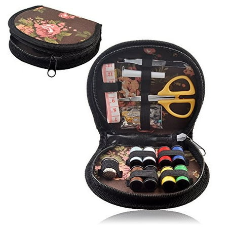 - eZthings® Flower Design Sewing Supplies Kit For Arts and Crafts (Designer Sewing Set)