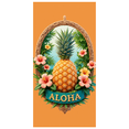 thumbnail image 3 of Decorative Design Aloha Banner Tropical Theme Floral Design Pineapple Element Hawaiian Decoration for Summer Party Beach Party Indoor Decoration, 3 of 7