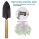 thumbnail image 5 of Juego de herramientas de jardinería Apuakthei Mini, kit de herramientas de jardinería con mango de madera de 3 piezas y tenedor de metal negro, paleta, cultivador, 5 of 7