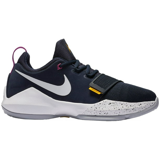 Nike - Nike Kids' Grade School PG 1 Basketball Shoes - Navy - 7.0 ...