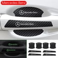 thumbnail image 1 of 8pcs Luminous Car Door Handle Bowl Decals High Stretchy Bowl Sticker Suitable For Mitsubishi, 1 of 5