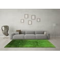 thumbnail image 3 of Ahgly Company Indoor Rectangle Oriental Green Industrial Area Rugs, 2' x 5', 3 of 4