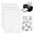 thumbnail image 1 of Stick & Embroidery Paper for Embroidery Dissolvable Embroidery Transfer for Transferring Embroidery Patterns 6PCS, 1 of 5