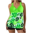 thumbnail image 1 of Women's Plus Size Swimsuits, Womens Tankini Swimsuits for Women Flowy Swimsuit Bathing Suit Top with Swim Shorts Flowy Womens Swimwear S-5XL Quick Dry, 1 of 5