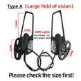 thumbnail image 4 of suitable for 2x Motorcycle Rear Spoiler Rearview Mirror with Light, 4 of 6