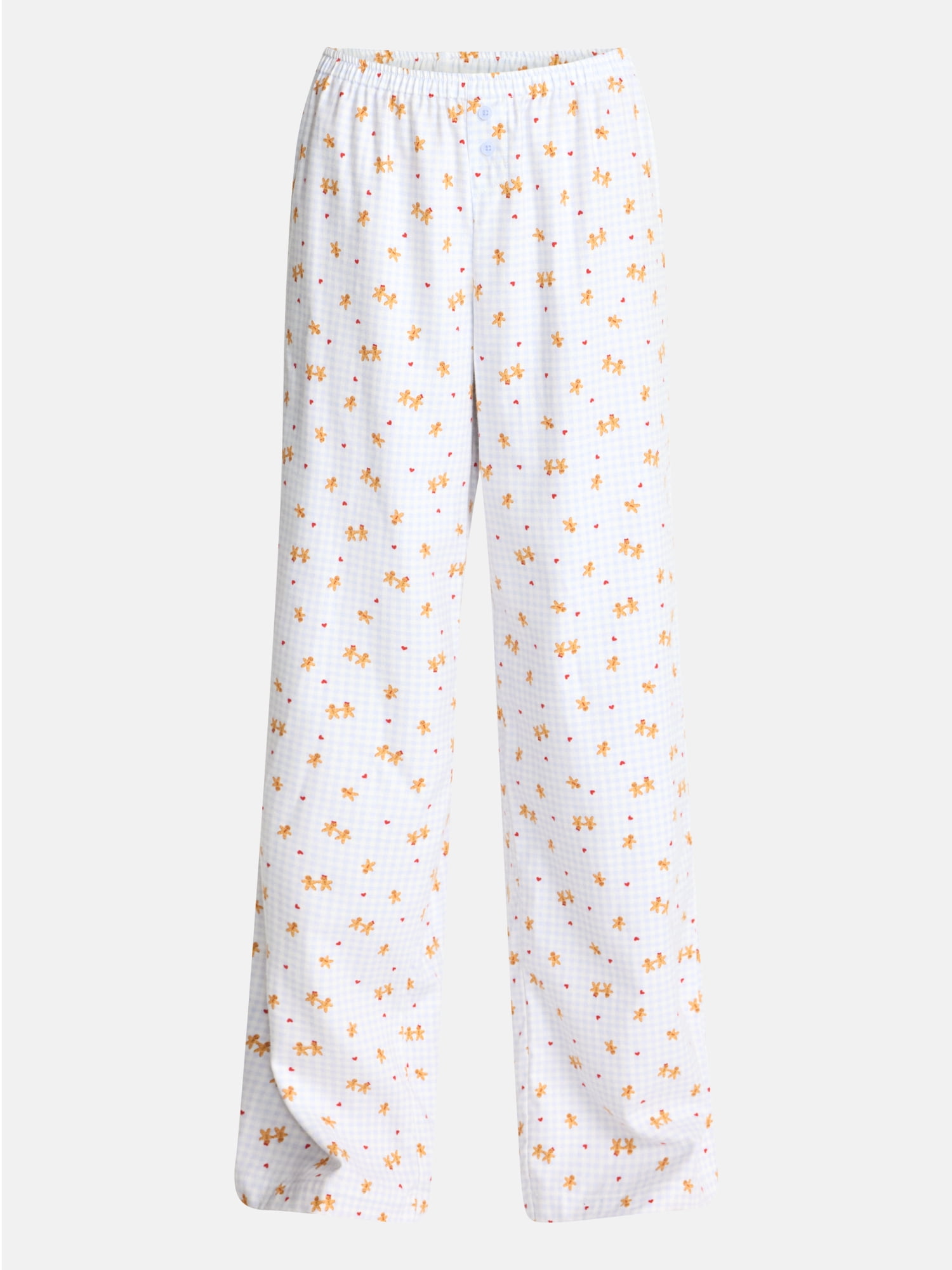 No Boundaries Print Boxer Sleep Pants, 31" Inseam, Women's XS-XXL