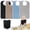 Black, variant on Pozico Standard Adult Bibs, 4 Pack Washable Waterproof Clothing Protector with Crumb Catcher for Men Women Elderly, 30 x 18 in, black