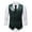 Army Green, variant on Aueoeo Mens Suit Vests Slim Fits Double Breasted Printed Waistcoat Lapel Collar Down Vests Jackets