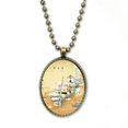 thumbnail image 1 of Hermosa islead viajes a Taiwan Collar Colgante de cadena vintage Colección de joyas colgantes Unbranded M, 1 of 3