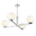 thumbnail image 7 of Meridian M100123CH 4-Light Chandelier in Chrome, 7 of 7