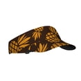 thumbnail image 2 of Xecao Colorful Pineapple for Adult Sun Cap offers versatile sun protection with adjustable Velcro for a secure fit., 2 of 8