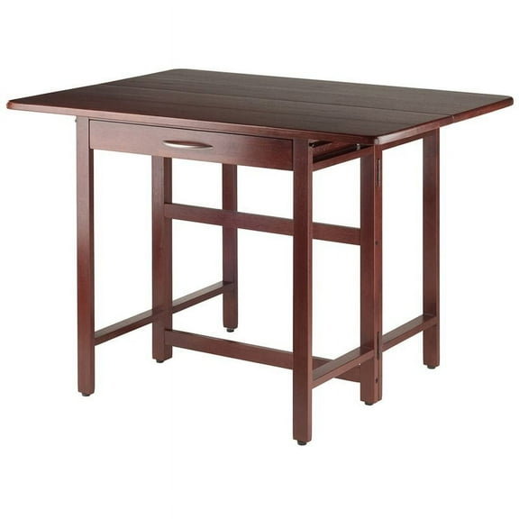 Winsome Wood Taylor Drop Leaf Table, Walnut Finish