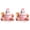 Pink*2, variant on 2 Pcs Pink Halloween Decor, Cute Ghost & Pumpkin Table Decorations, Sweet