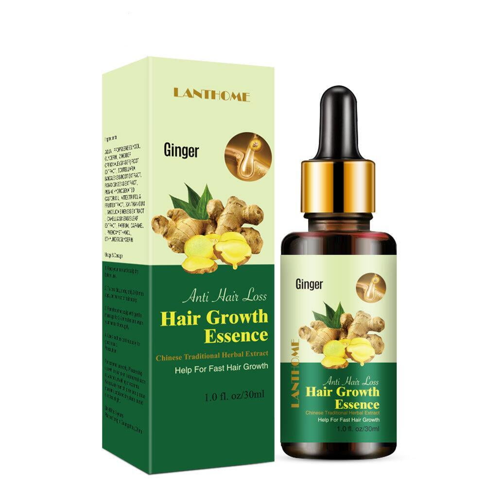 Hair Growth Drops Rosemary Oil, Peptides & Minoxidil Hair Loss & Regrowth  Serum Treatment for Women 